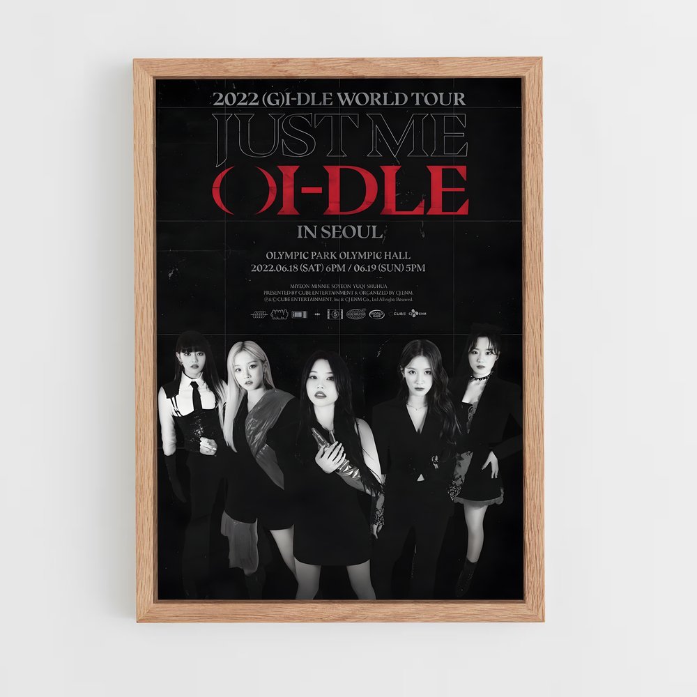 g-idle-18 cadre Bois clair