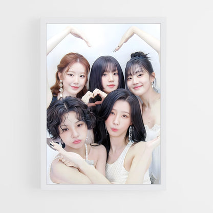 g-idle-5 cadre Blanc
