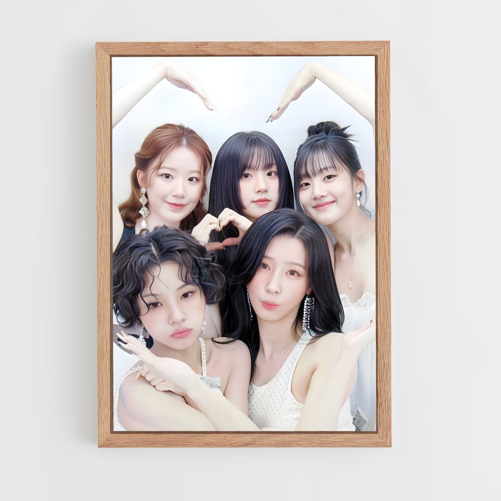 g-idle-5 cadre Bois clair