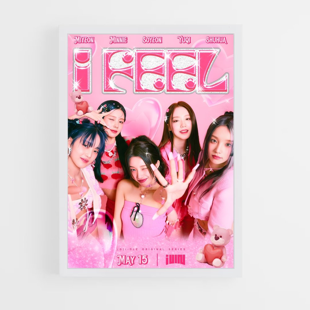 g-idle-7 cadre Blanc