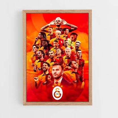 galatasaray-13 cadre Bois clair