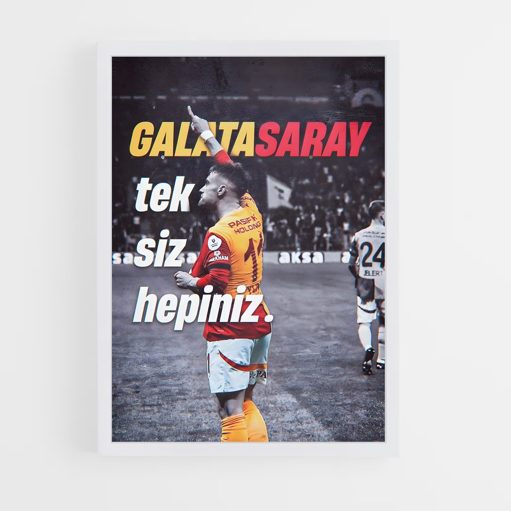 galatasaray-5 cadre Blanc