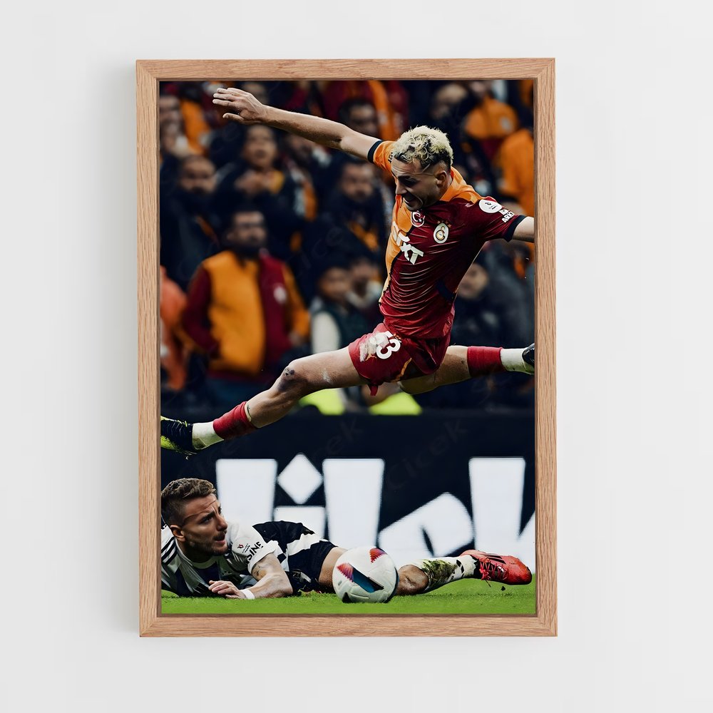 galatasaray-6 cadre Bois clair