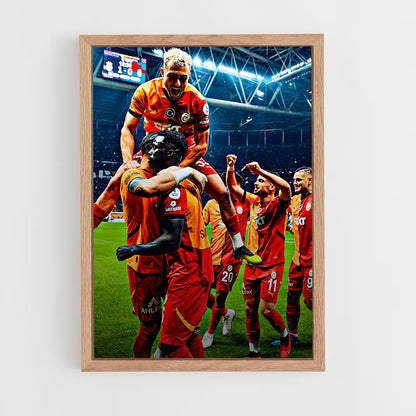 galatasaray-8 cadre Bois clair