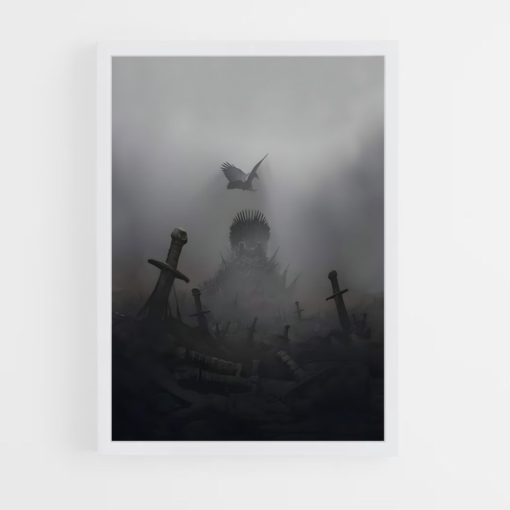 game-of-thrones-10 cadre Blanc