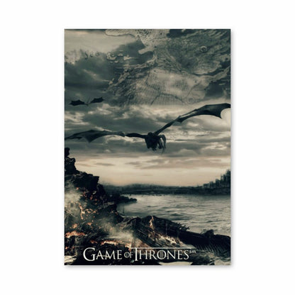 Poster Game of thrones Dragon