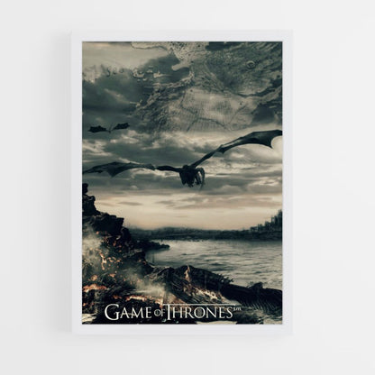 Poster Game of thrones Dragon