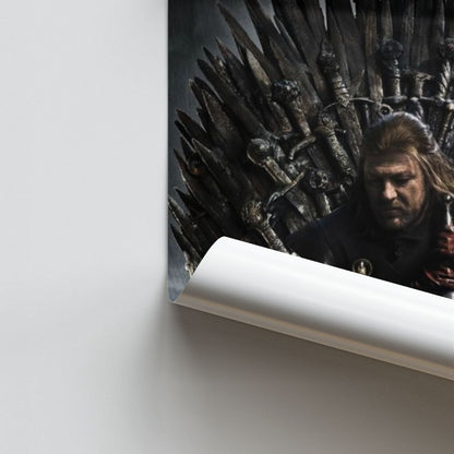 Poster Game of thrones Trone