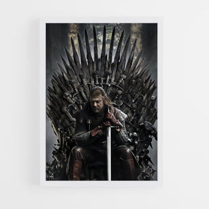 Poster Game of thrones Trone