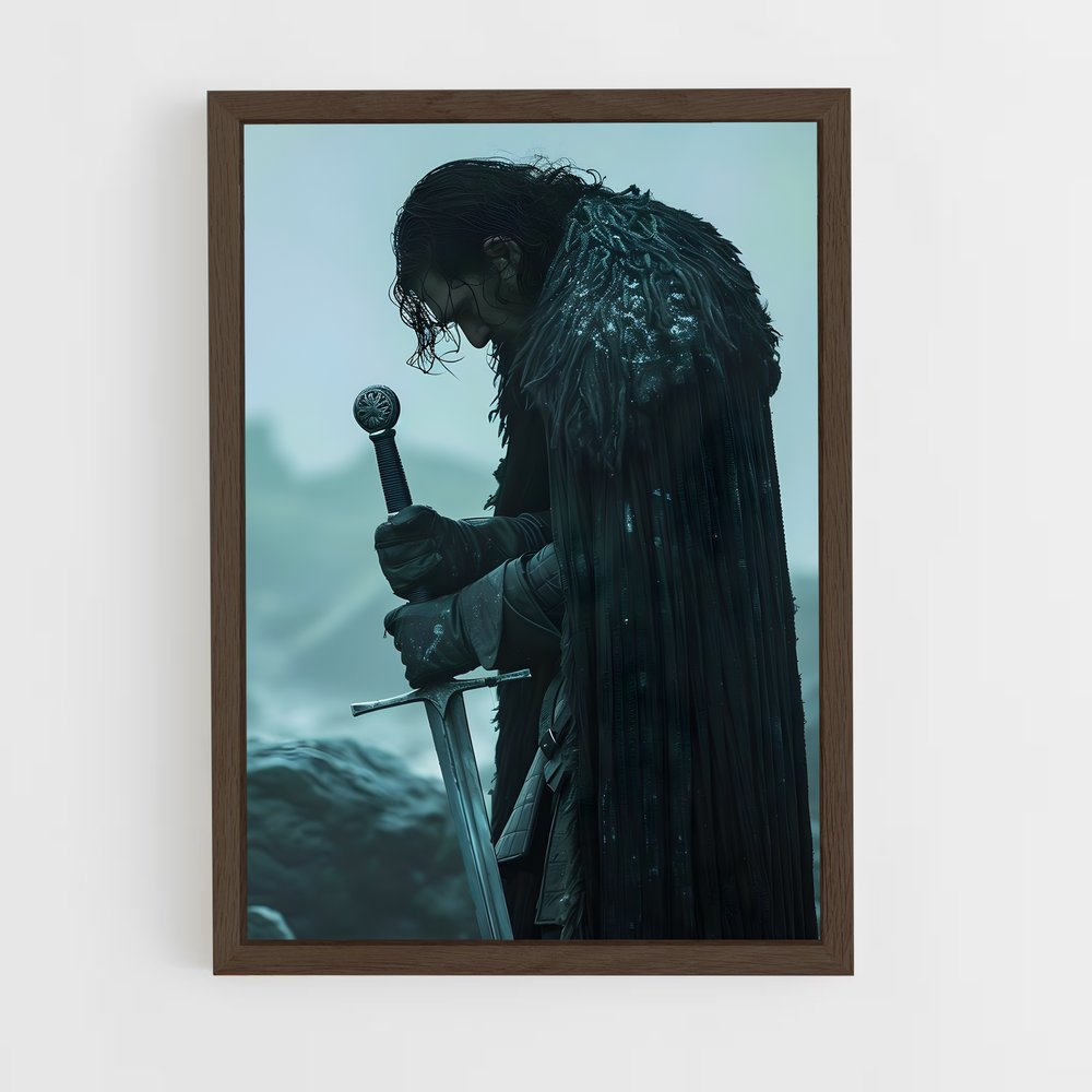 game-of-thrones-9 cadre Bois foncé