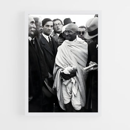 gandhi-4 cadre Blanc