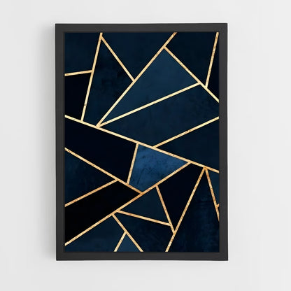 geometric-1 cadre Noir