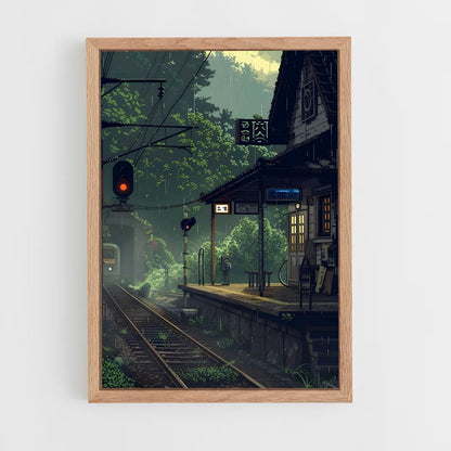 ghibli-1 cadre Bois clair