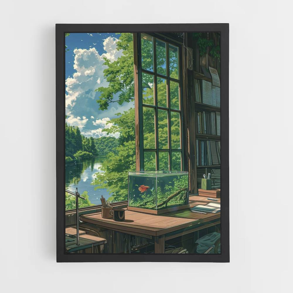 Poster Aquarium Ghibli