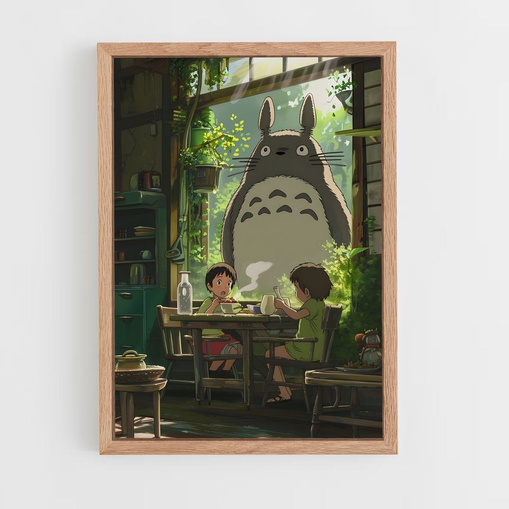 ghibli-2 cadre Bois clair