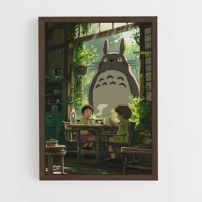 ghibli-2 cadre Bois foncé