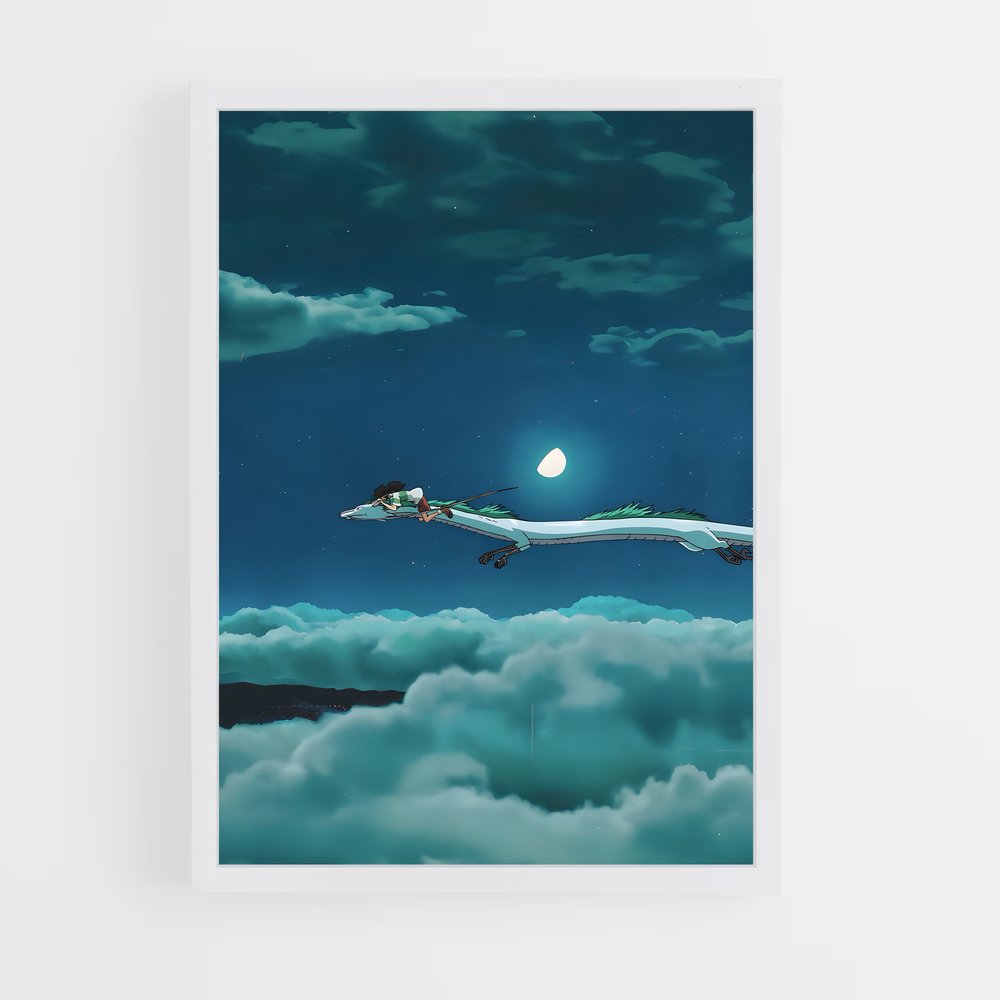 ghibli-3 cadre Blanc