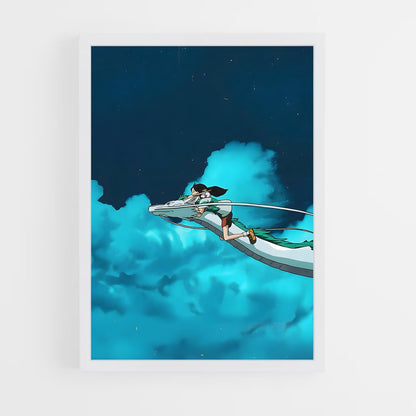 ghibli-4 cadre Blanc