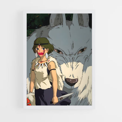 ghibli-6 cadre Blanc