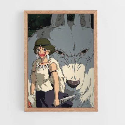 Poster Princesse Momonoke