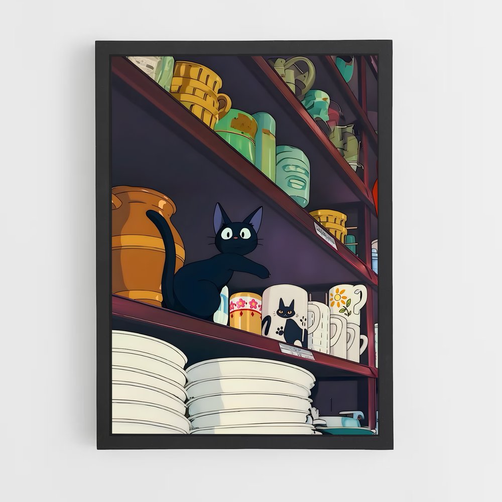 ghibli-7 cadre Noir
