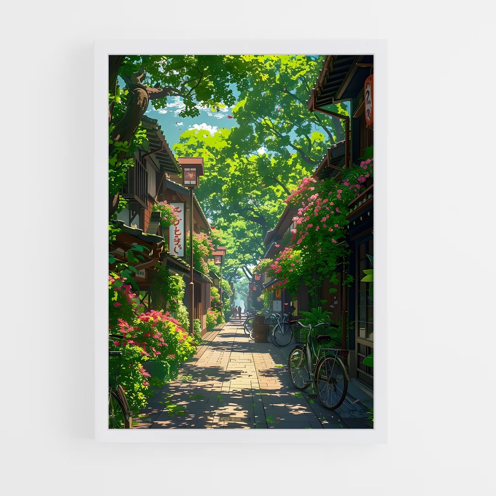 ghibli-8 cadre Blanc