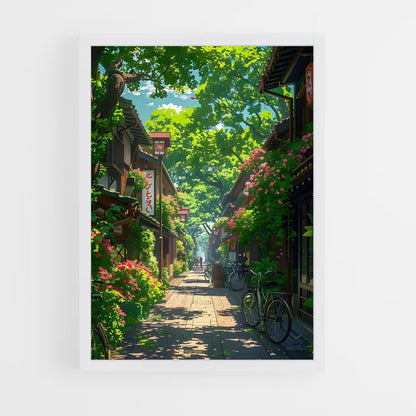 ghibli-8 cadre Blanc
