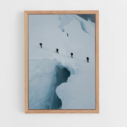 glacier-6 cadre Bois clair