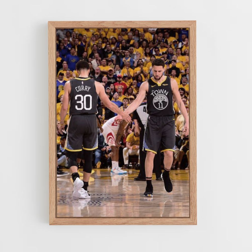 Poster Golden State Warrior Match