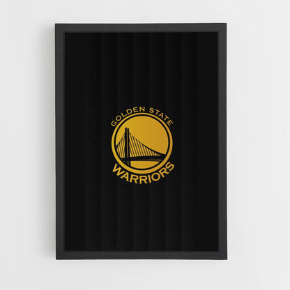 Poster Logo Golden State Warrior