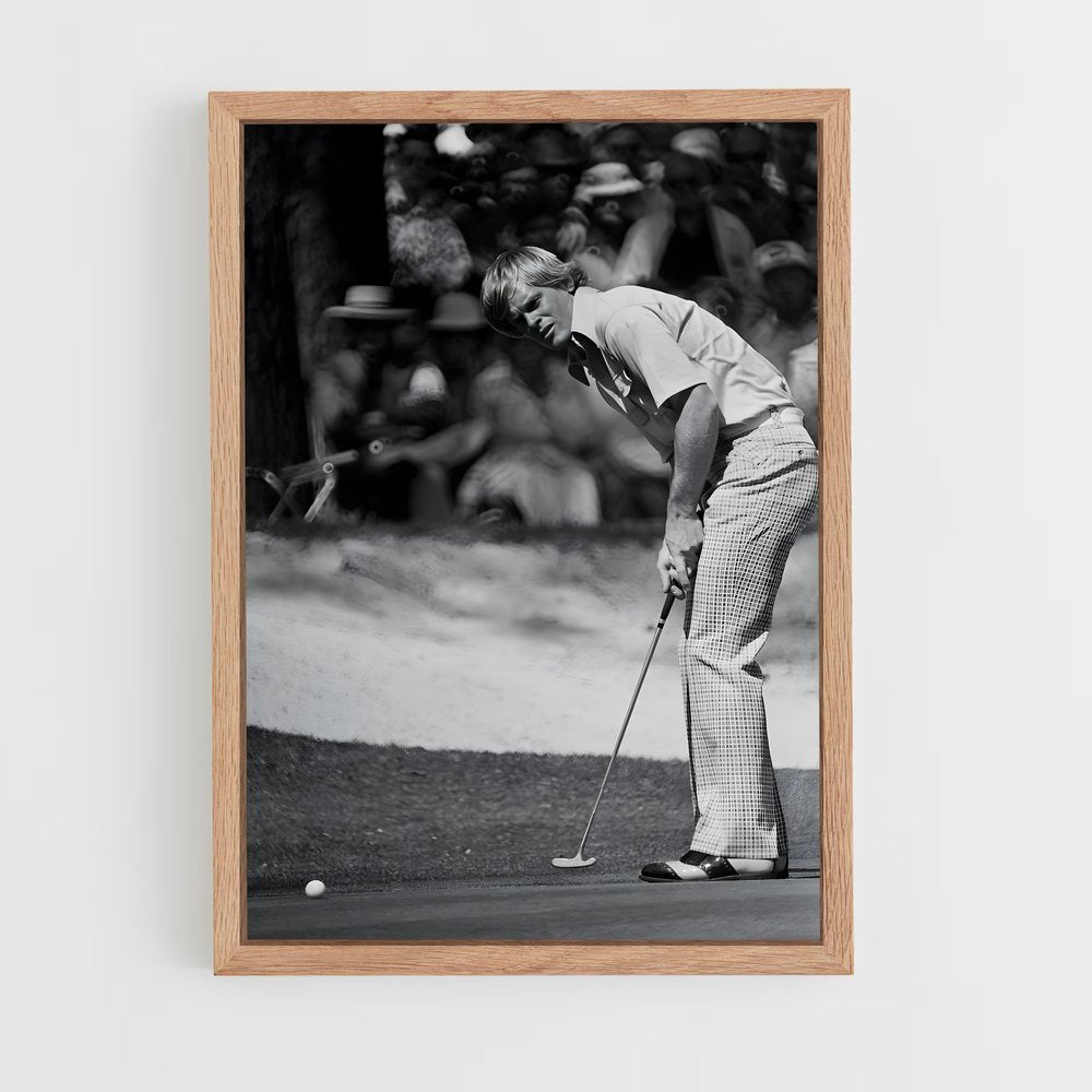 golf-1 cadre Bois clair