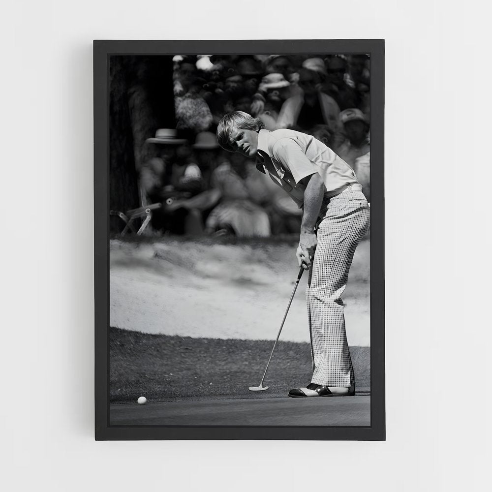 golf-1 cadre Noir