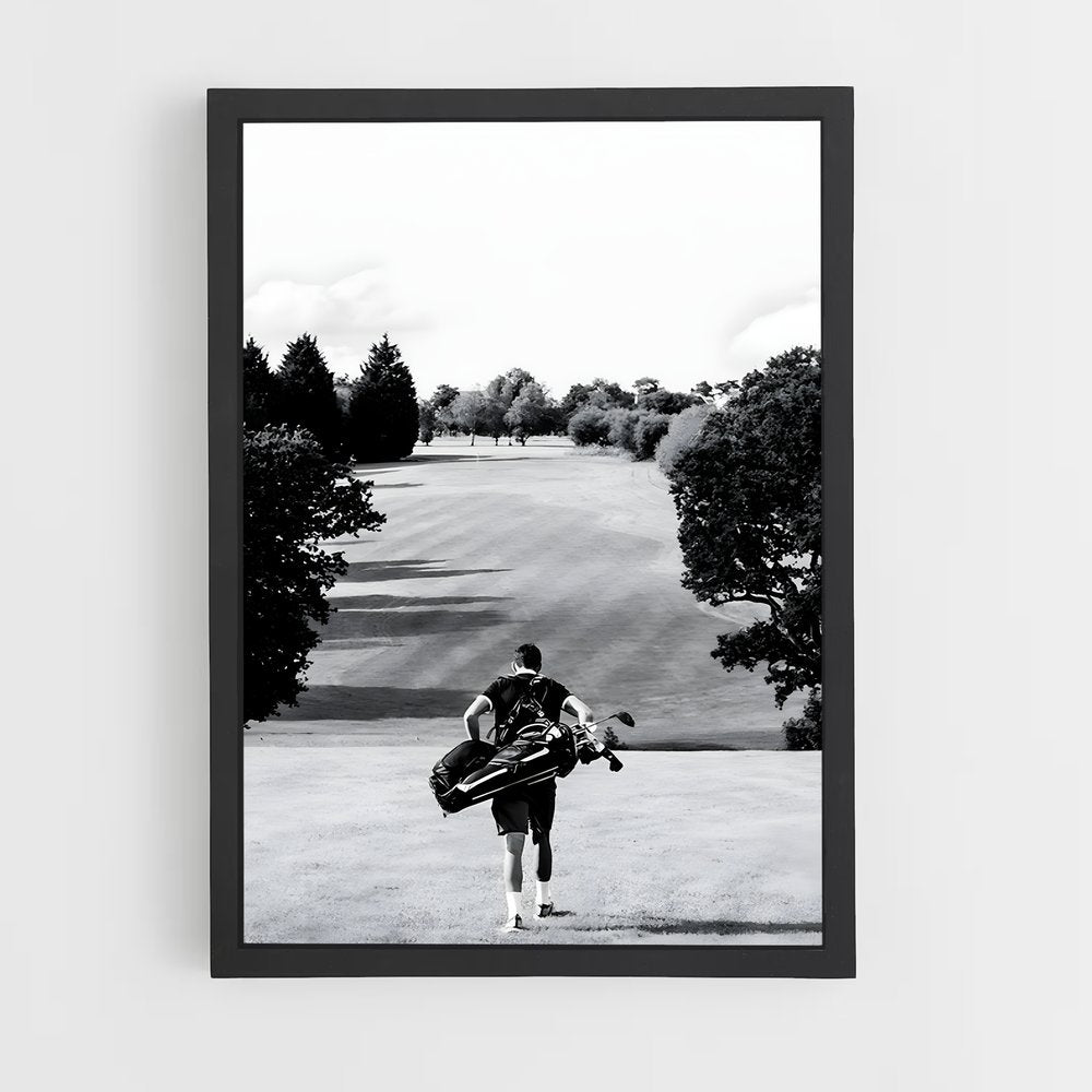 golf-2 cadre Noir