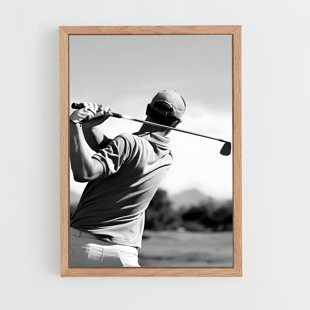 golf-3 cadre Bois clair