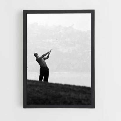 Poster Tiger Woods Tir