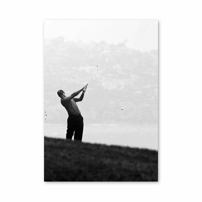 Poster Tiger Woods Tir