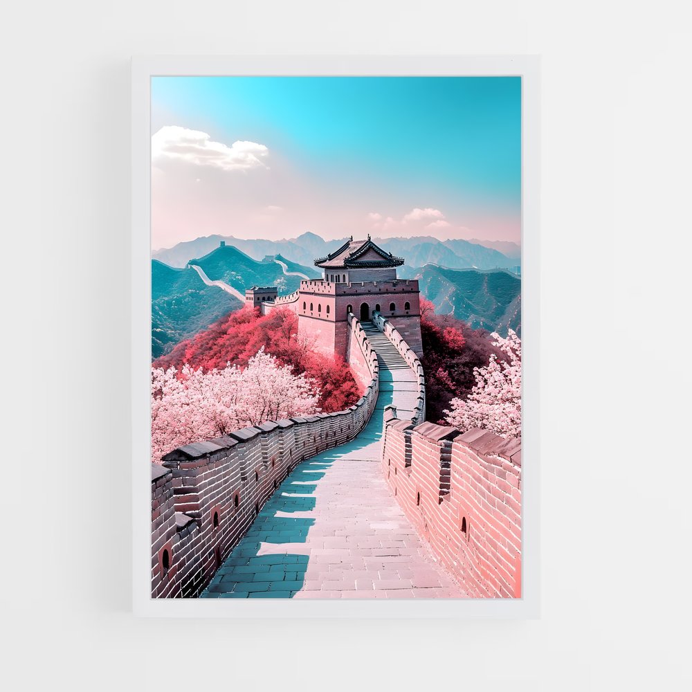 great-wall-of-china-17 cadre Blanc