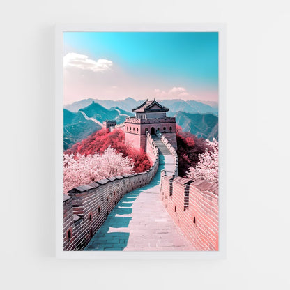 great-wall-of-china-17 cadre Blanc