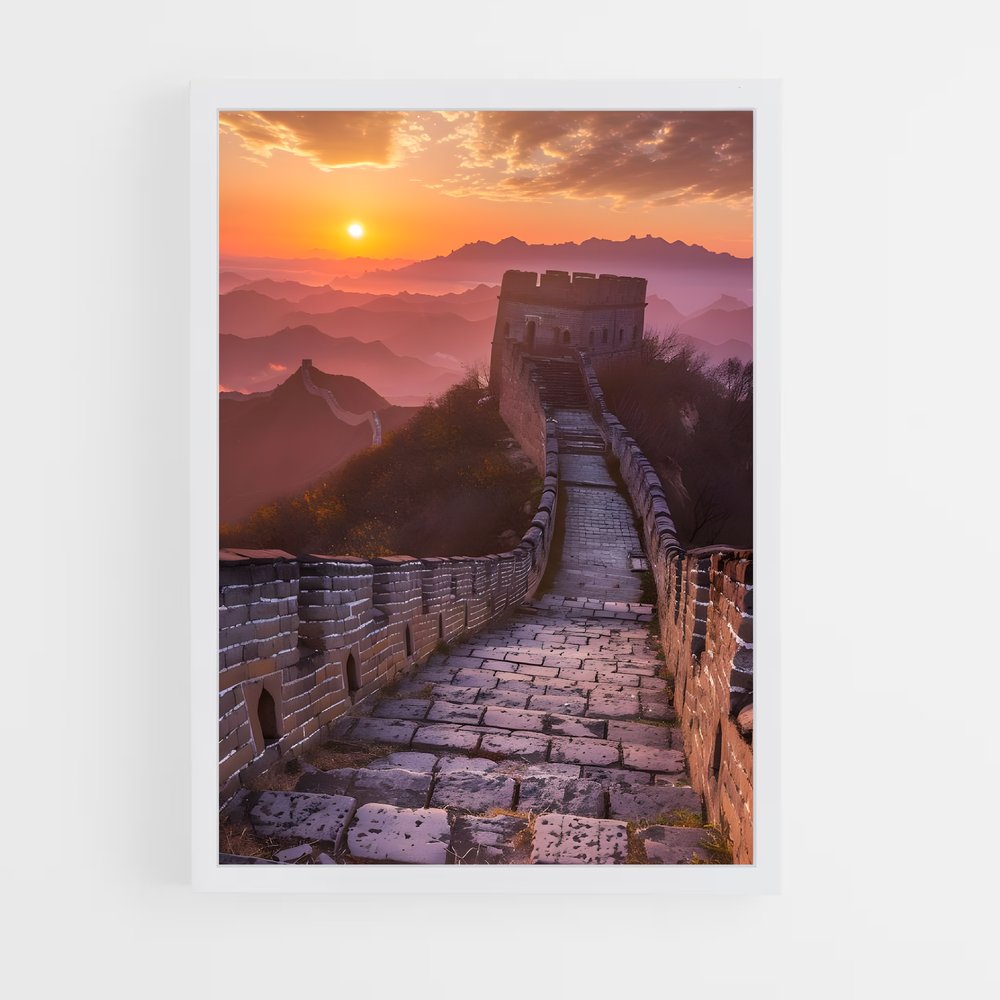 great-wall-of-china-2 cadre Blanc