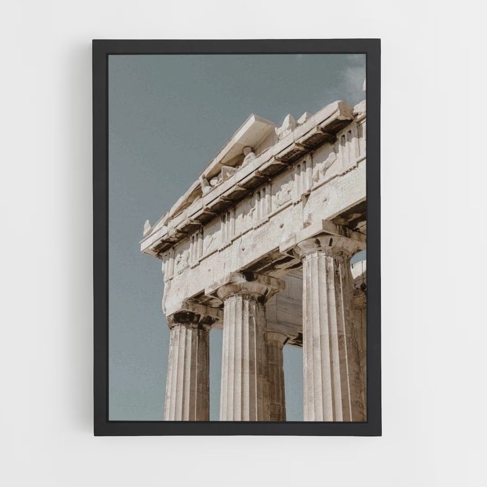 Poster Temple Grec