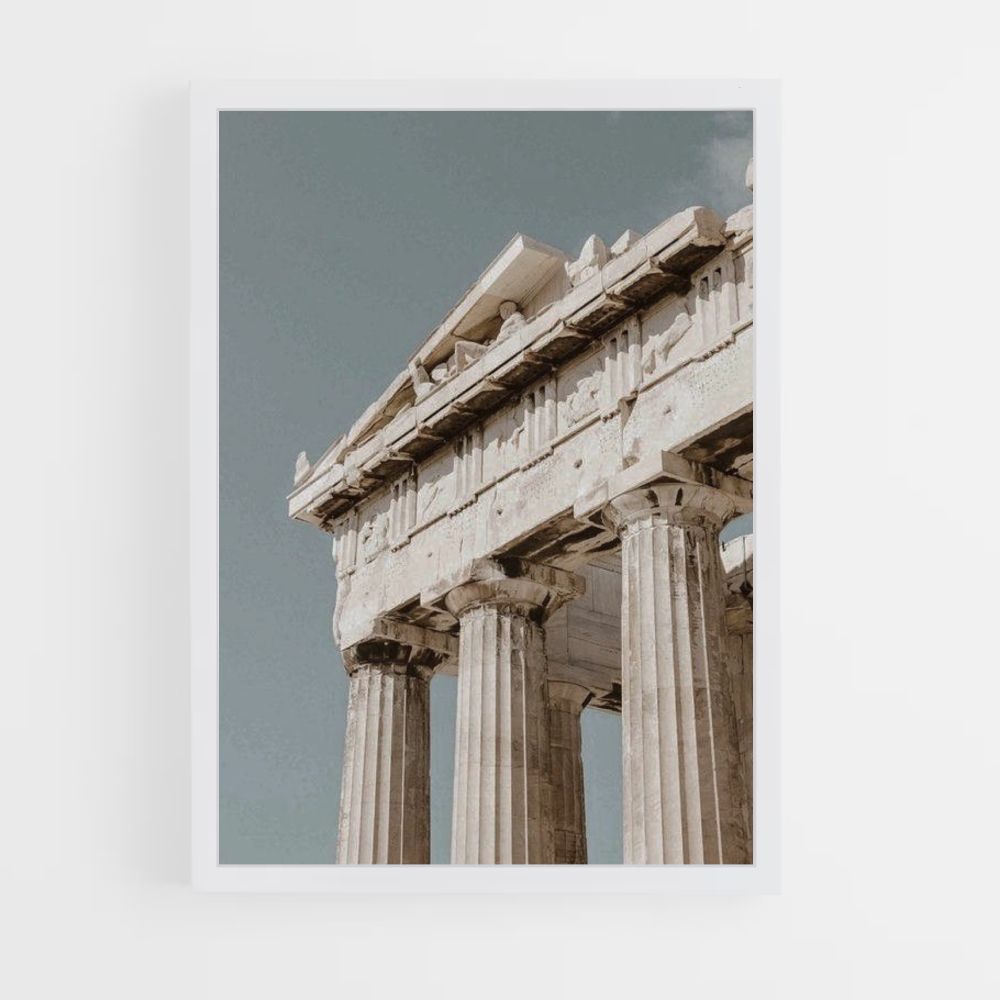 Poster Temple Grec