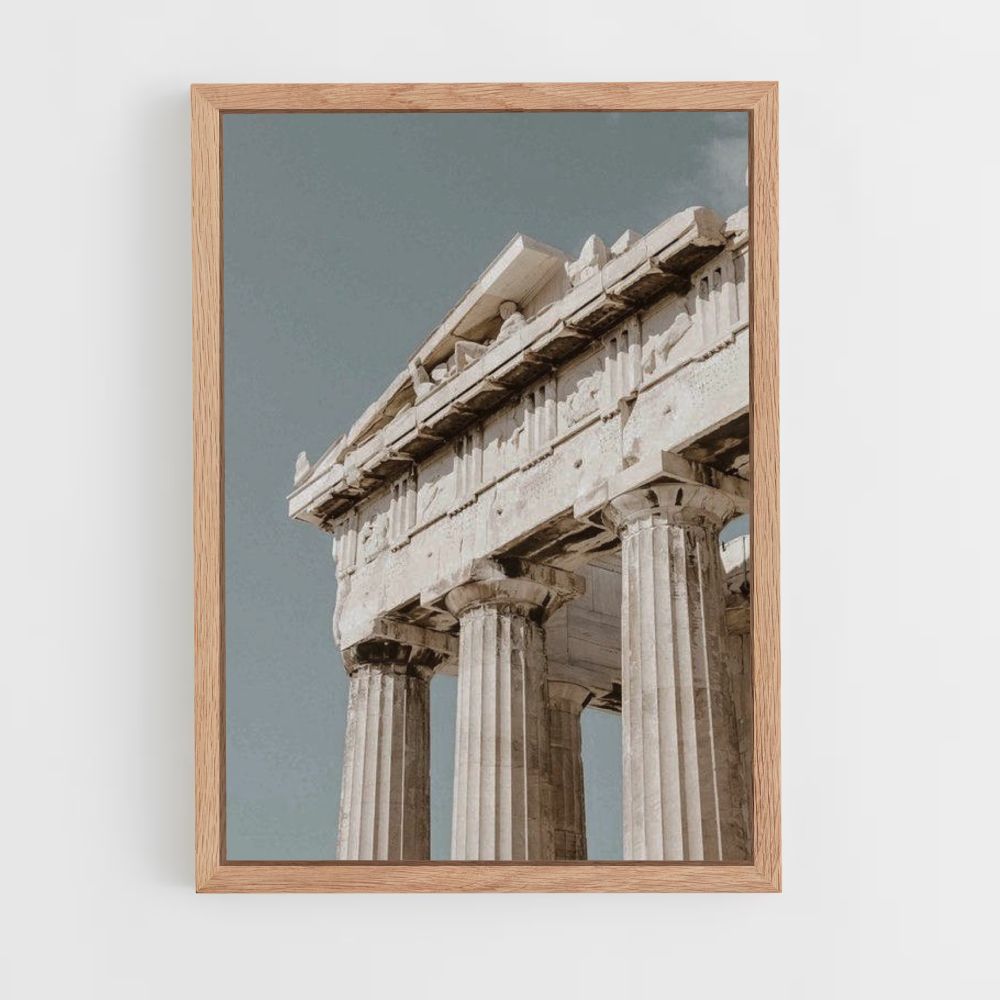 Poster Temple Grec