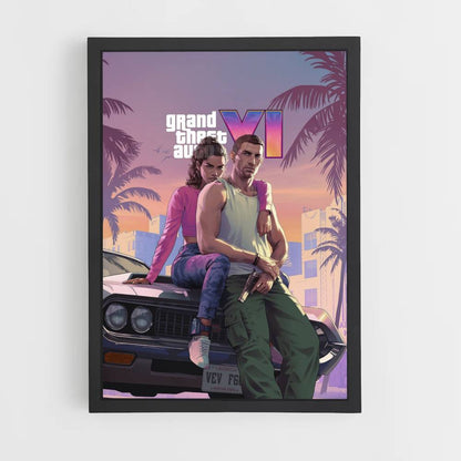 Poster GTA 6 Voiture