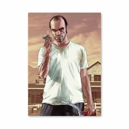 Poster GTA V Pyromane