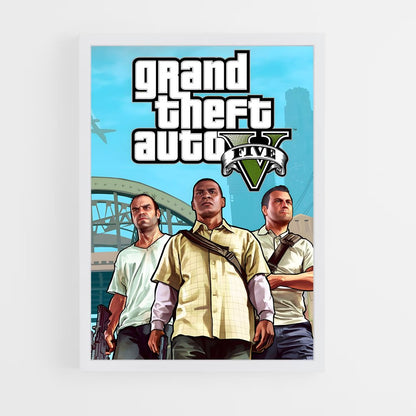 gta-v-6 cadre Blanc