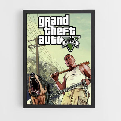 Poster GTA V Chien