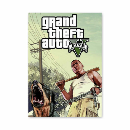 Poster GTA V Chien