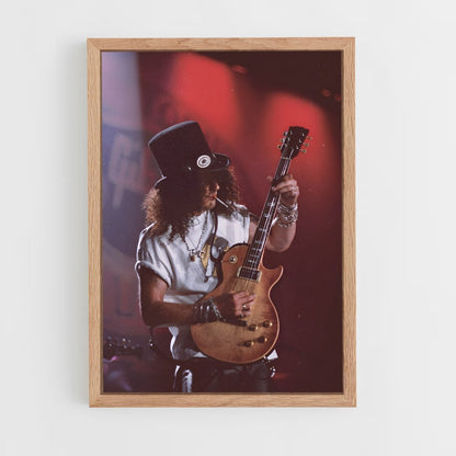 guns-n-roses-19 cadre Bois clair