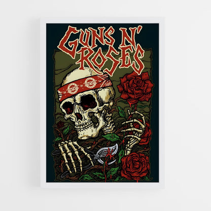 guns-n-roses-6 cadre Blanc