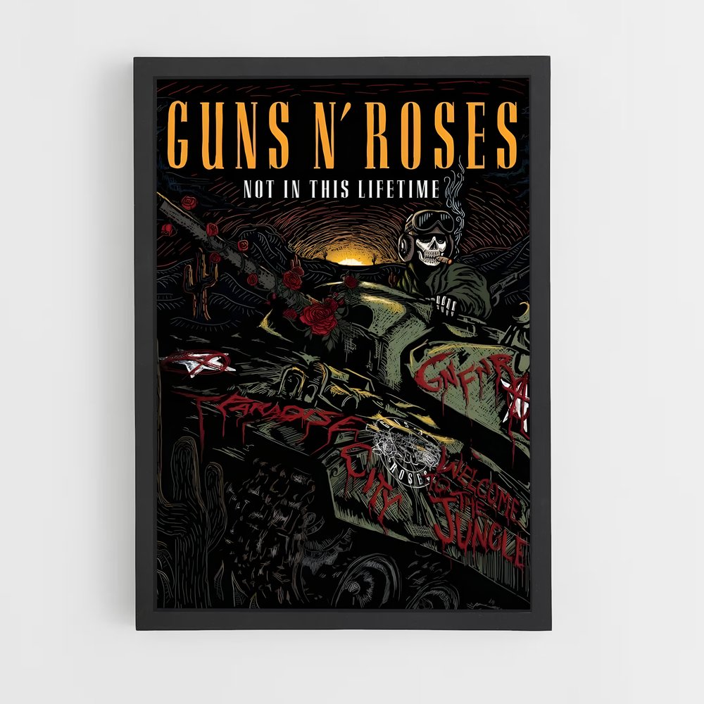 guns-n-roses-9 cadre Noir